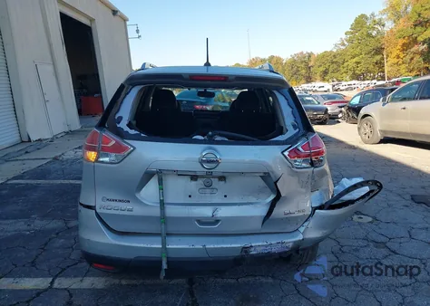 2016 Nissan Rogue Sl из США, поврежденный, VIN 5N1AT2MV3GC812118